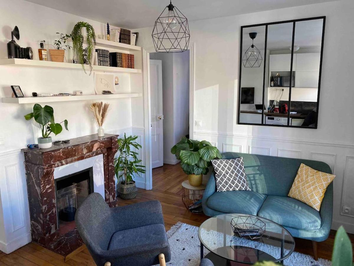 Appartement Buttes Chaumont Paris Dış mekan fotoğraf